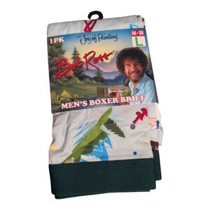 Bob Ross Men's Boxer Briefs - Artistic Green